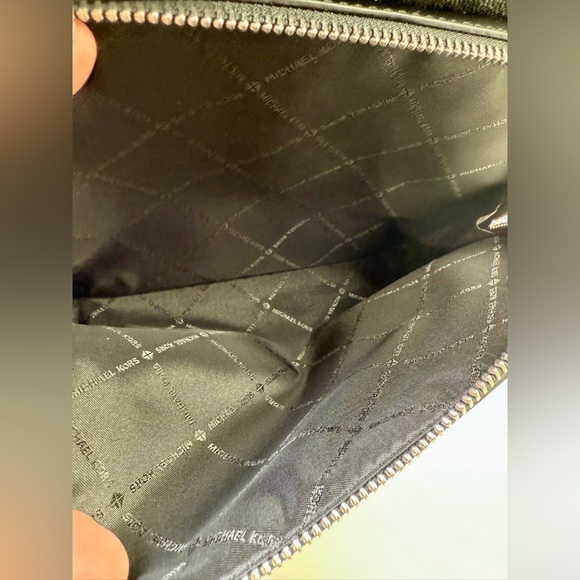 Michael Kors Cooper Logo Backpack Black MK Signature‎ - Picture 9 of 12